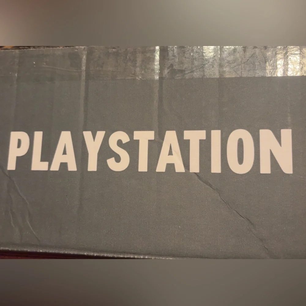 Sony PlayStation Console - Black and White